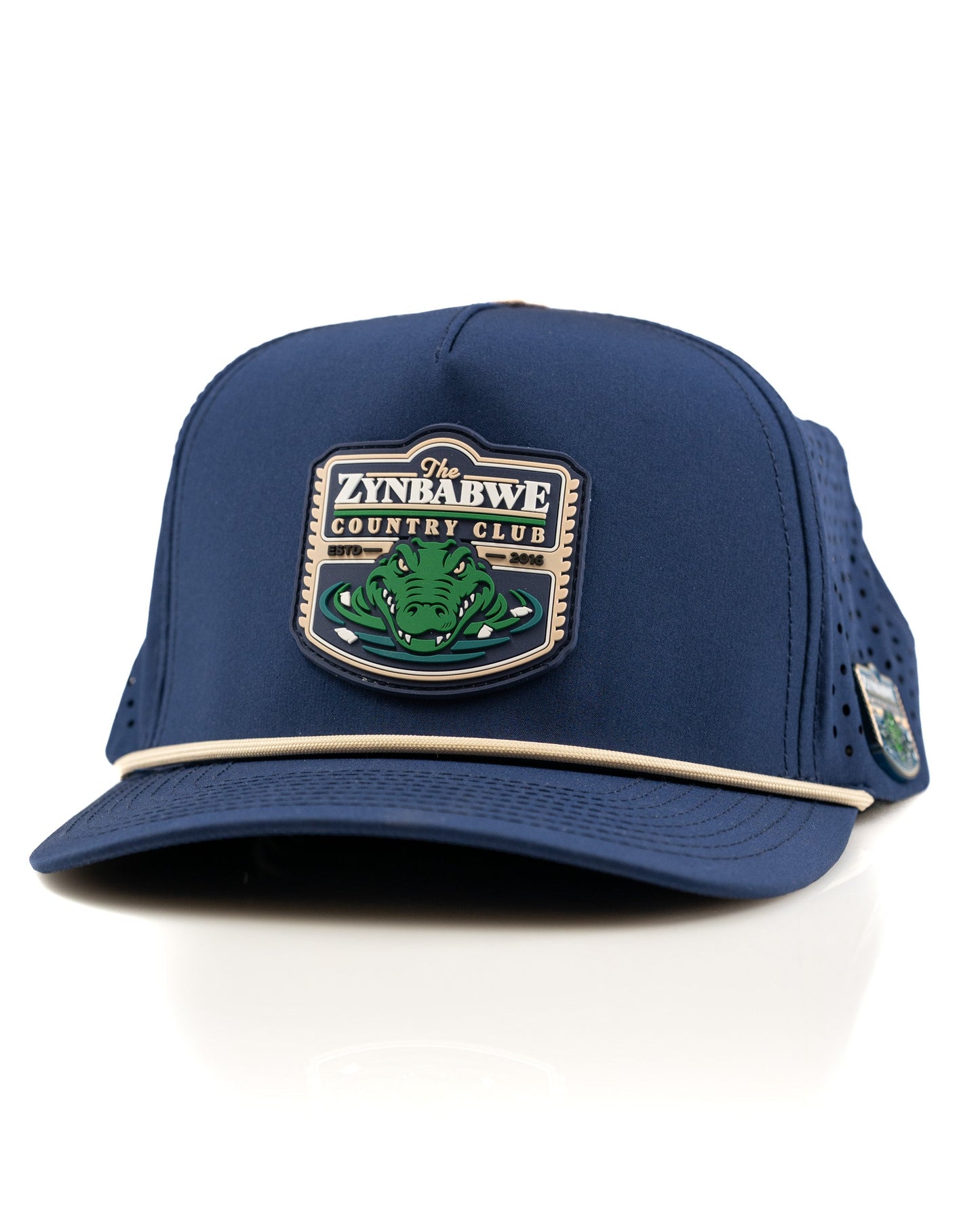 Zynbabwe Country Club Navy - Perforated Rope Hat