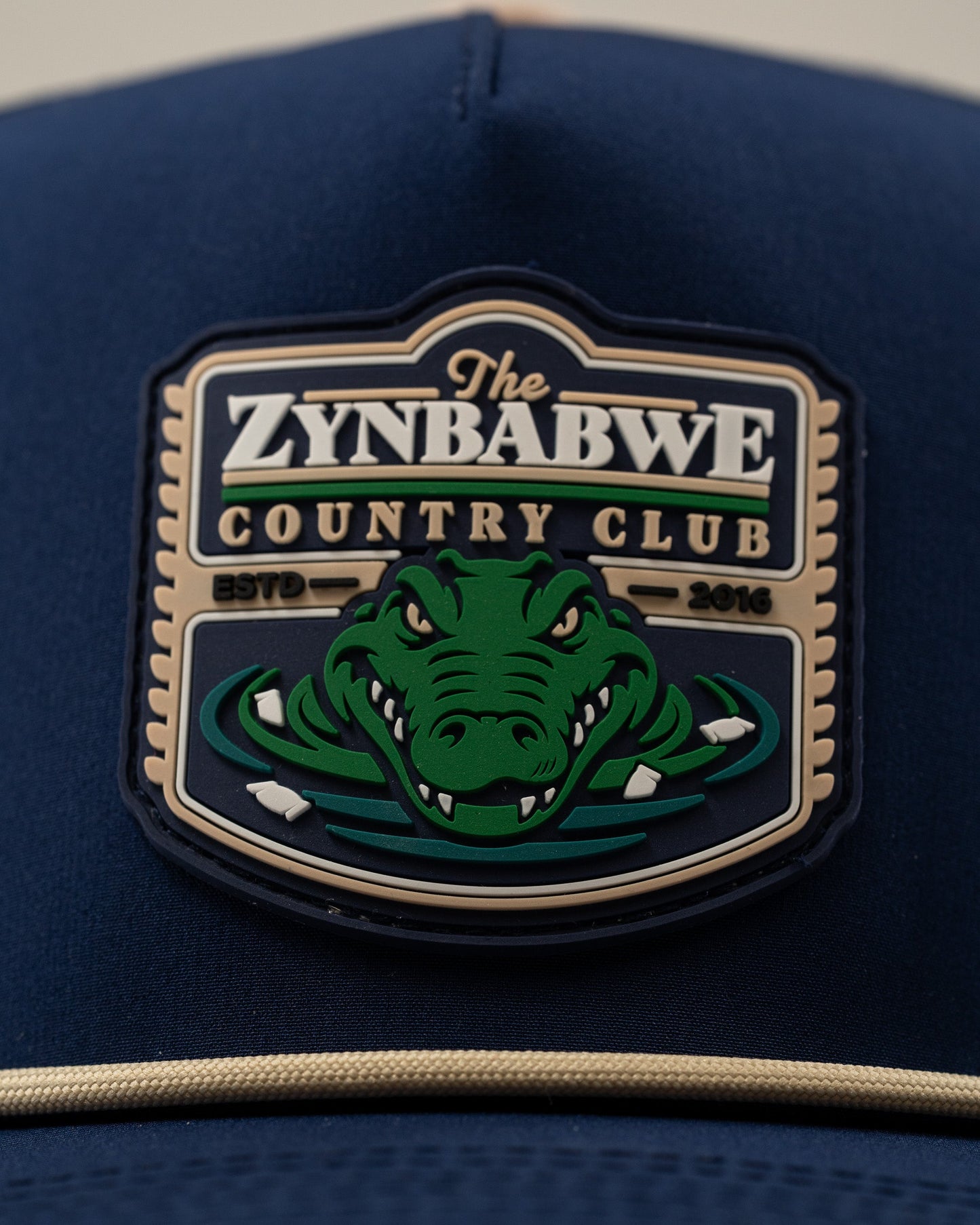 Zynbabwe Country Club Navy - Perforated Rope Hat