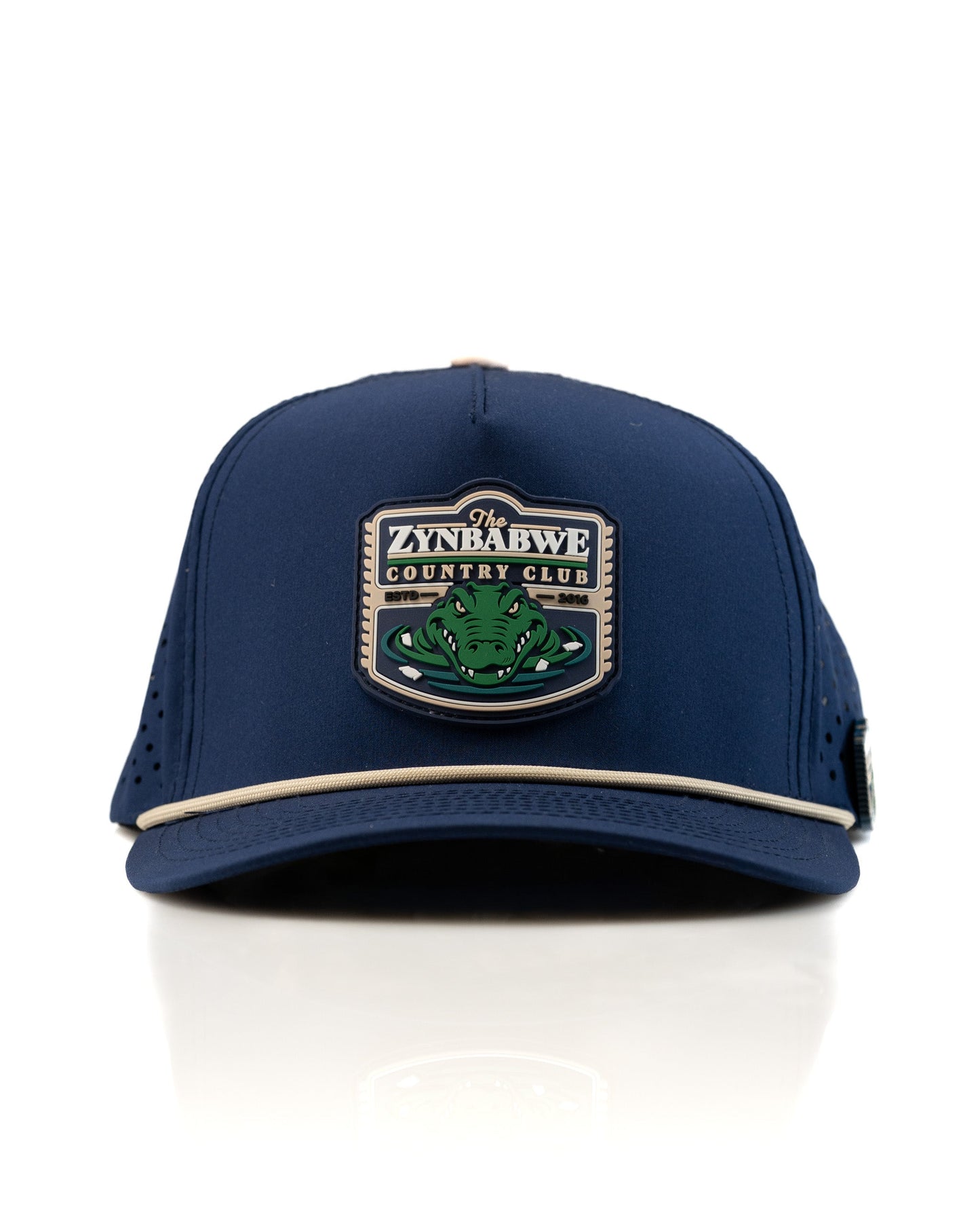 Zynbabwe Country Club Navy - Perforated Rope Hat
