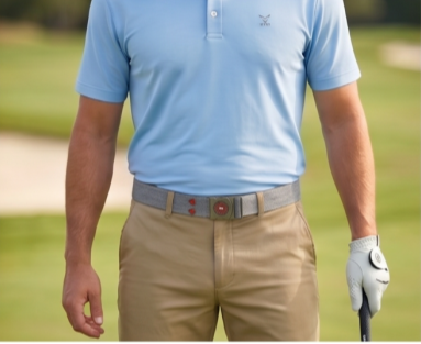 THE BYRD GOLF BELT - Grey