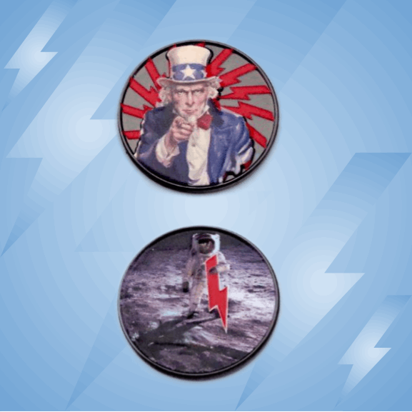 THE BYRD BALL MARKERS - Merica